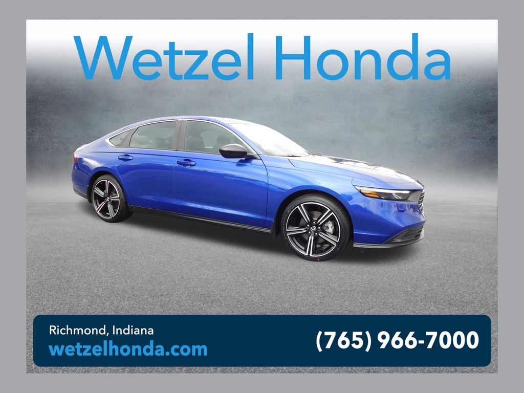 Still Night Pearl 2025 Honda Accord Hybrid Sedan Front-Wheel Drive Continuously Variable Transmission