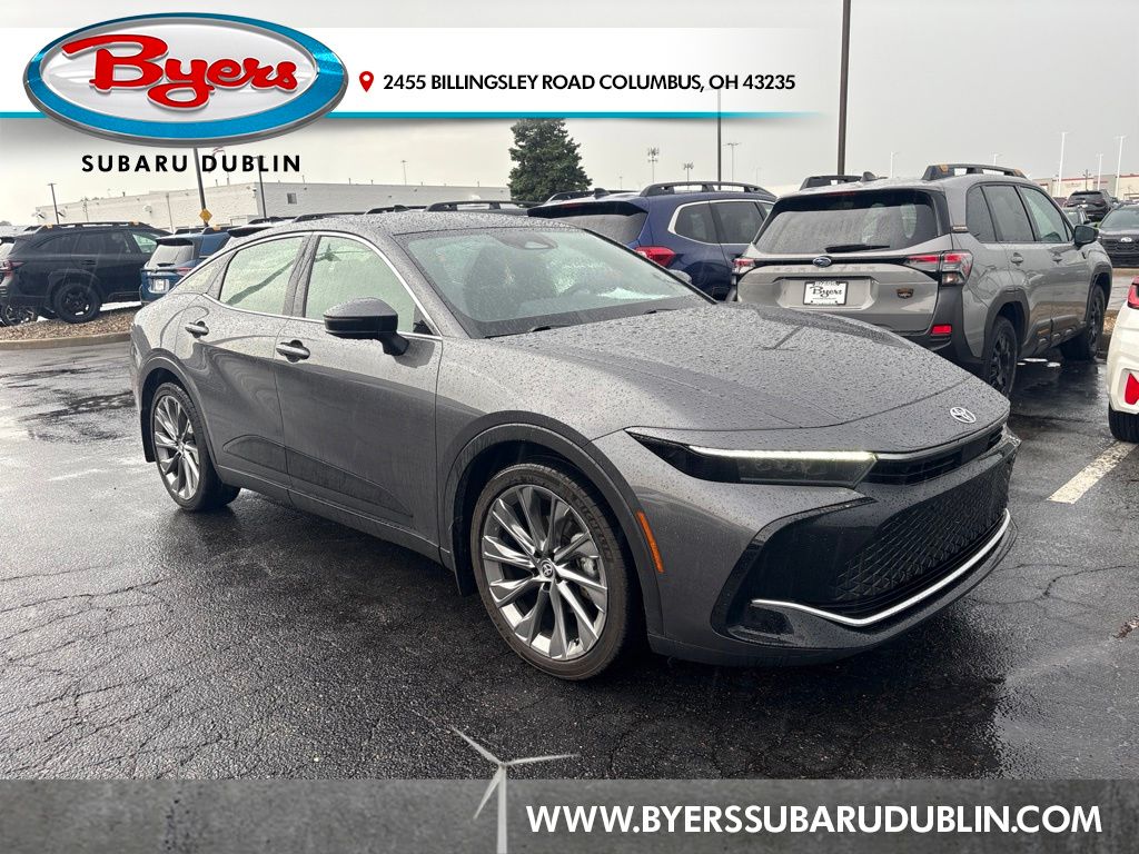Magnetic Gray Metallic 2024 Toyota Crown Sedan All-Wheel Drive Continuously Variable Transmission