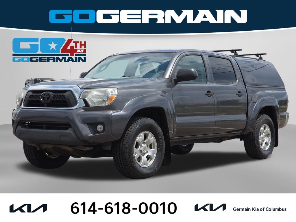 Magnetic Gray Metallic 2015 Toyota Tacoma Pickup Truck Four-Wheel Drive 5-Speed Automatic