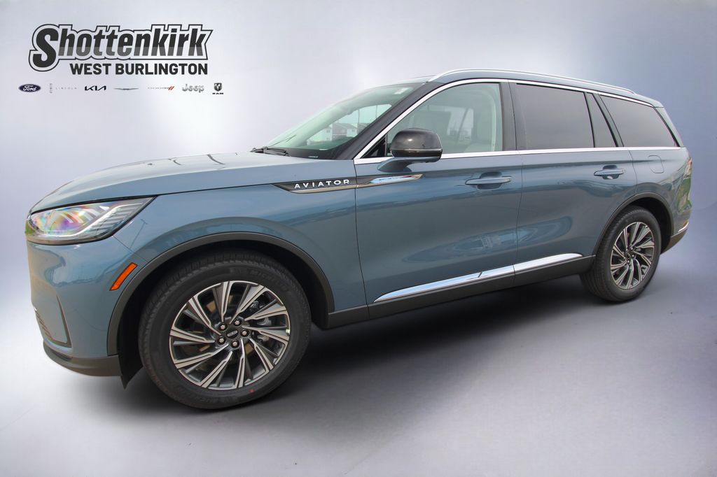 Blue Metallic 2026 Lincoln Aviator SUV / Crossover All-Wheel Drive Automatic