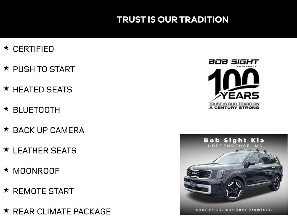 Certified 2025 Kia Telluride S with VIN 5XYP6DGC8SG580793 for sale in Kansas City