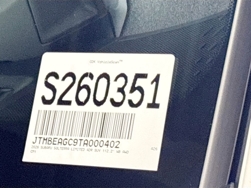 2026 Subaru Solterra Limited