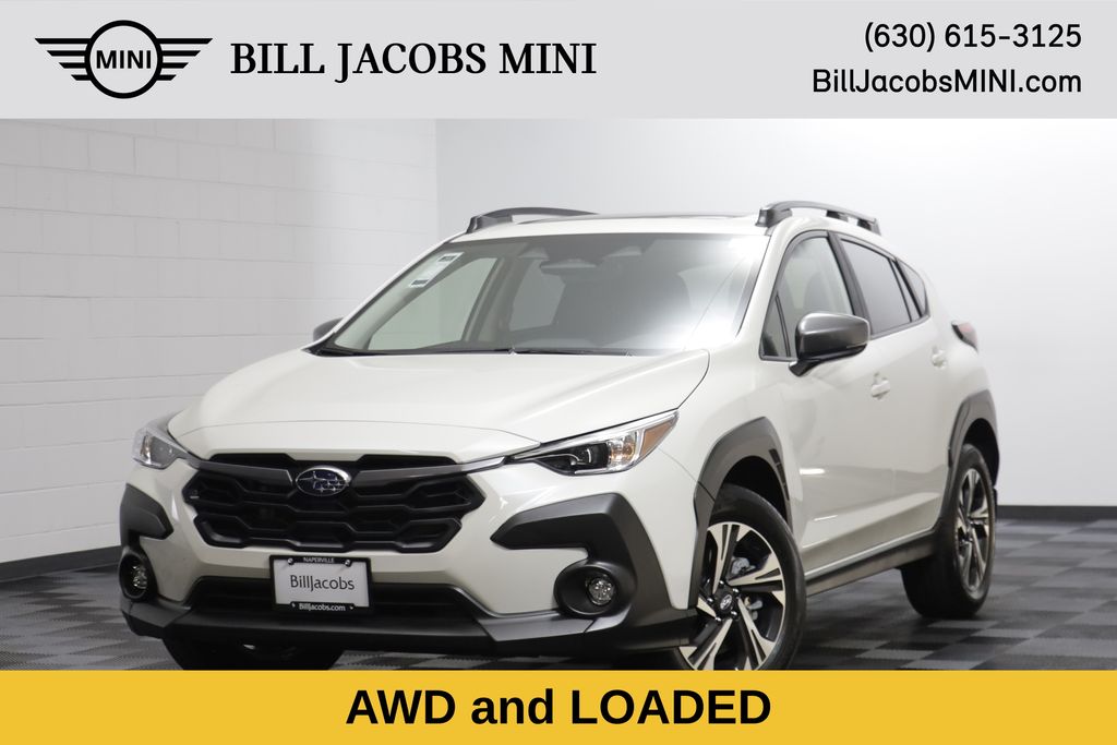 Crystal White Pearl 2025 Subaru Crosstrek SUV / Crossover All-Wheel Drive Continuously Variable Transmission
