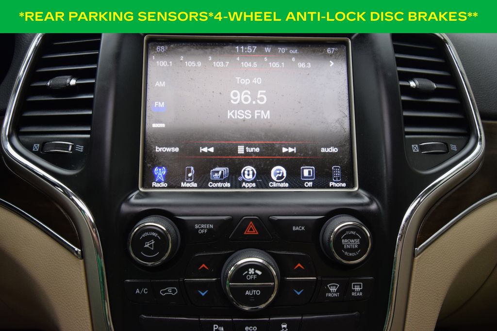 used 2015 Jeep Grand Cherokee car, priced at $13,900