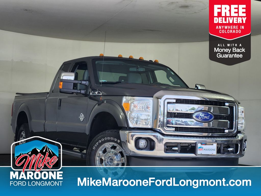 Gray (Magnetic) 2016 Ford F-250 Super Duty Pickup Truck Four-Wheel Drive 6-Speed Automatic Overdrive