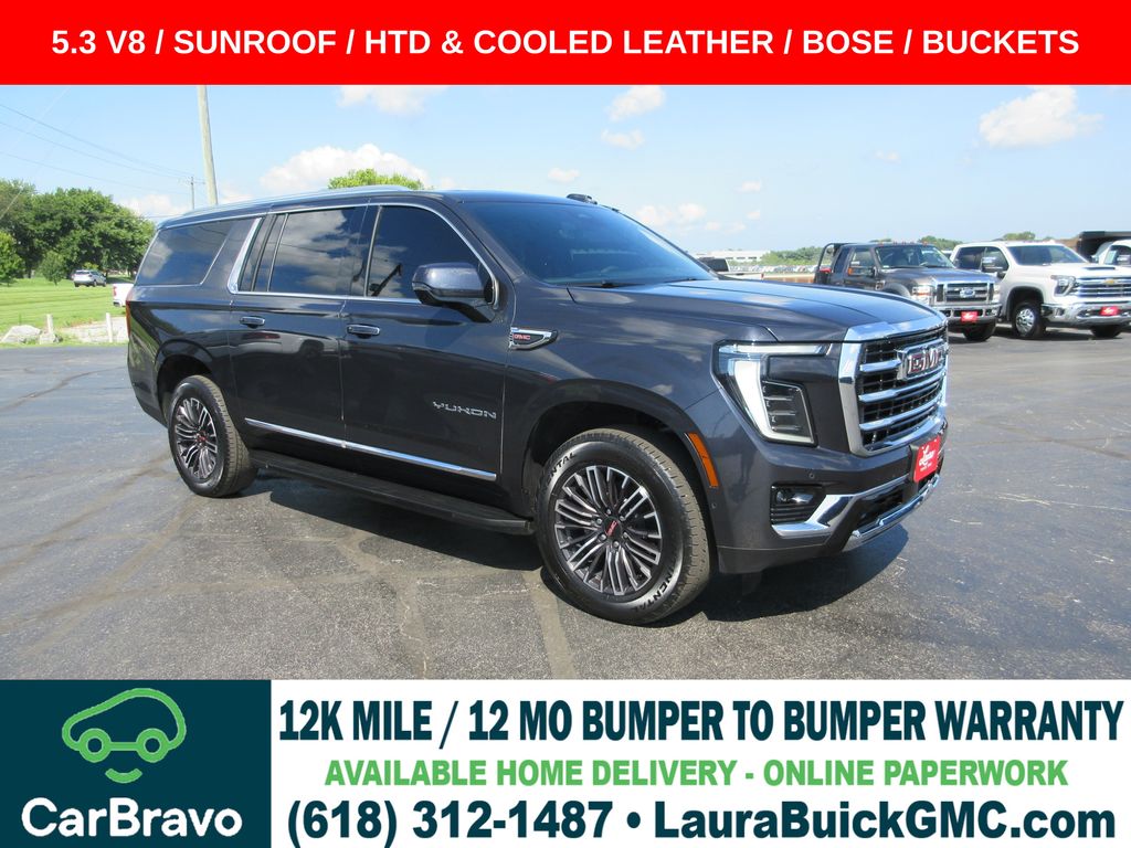 Titanium Rush Metallic 2025 GMC Yukon XL SUV / Crossover Four-Wheel Drive