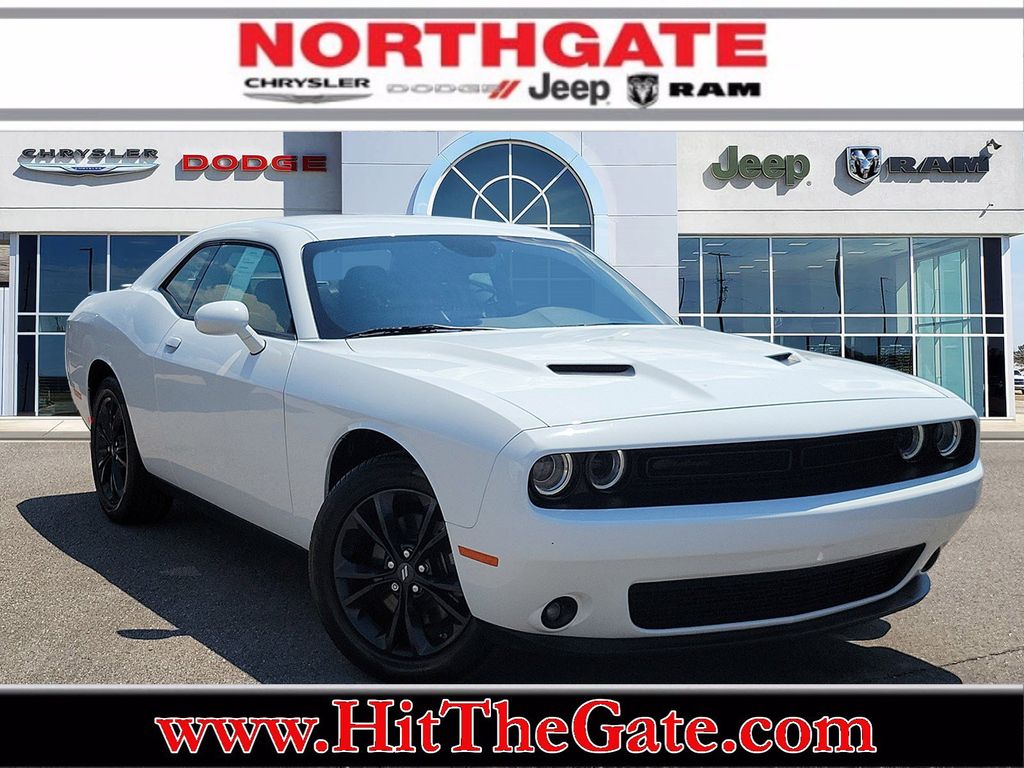 White Knuckle Clearcoat 2023 Dodge Challenger Coupe All-Wheel Drive 8-Speed Automatic