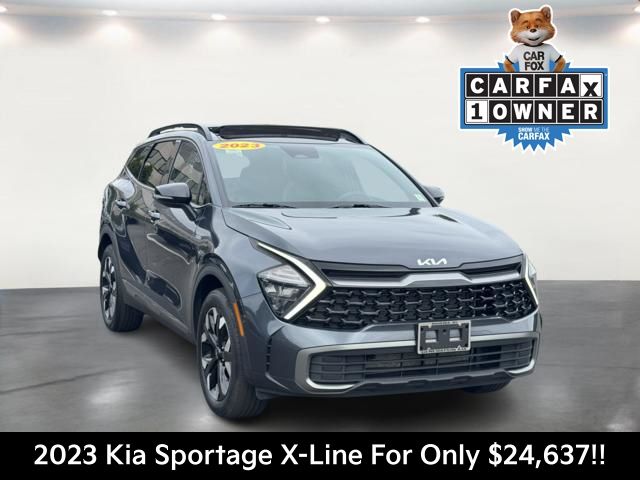 Gravity Gray 2023 Kia Sportage SUV / Crossover All-Wheel Drive 8-Speed Automatic