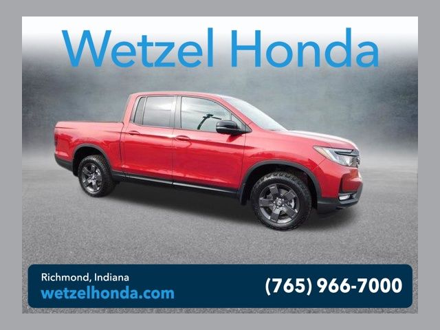 Radiant Red Metallic II 2026 Honda Ridgeline Pickup Truck All-Wheel Drive 9-Speed Automatic