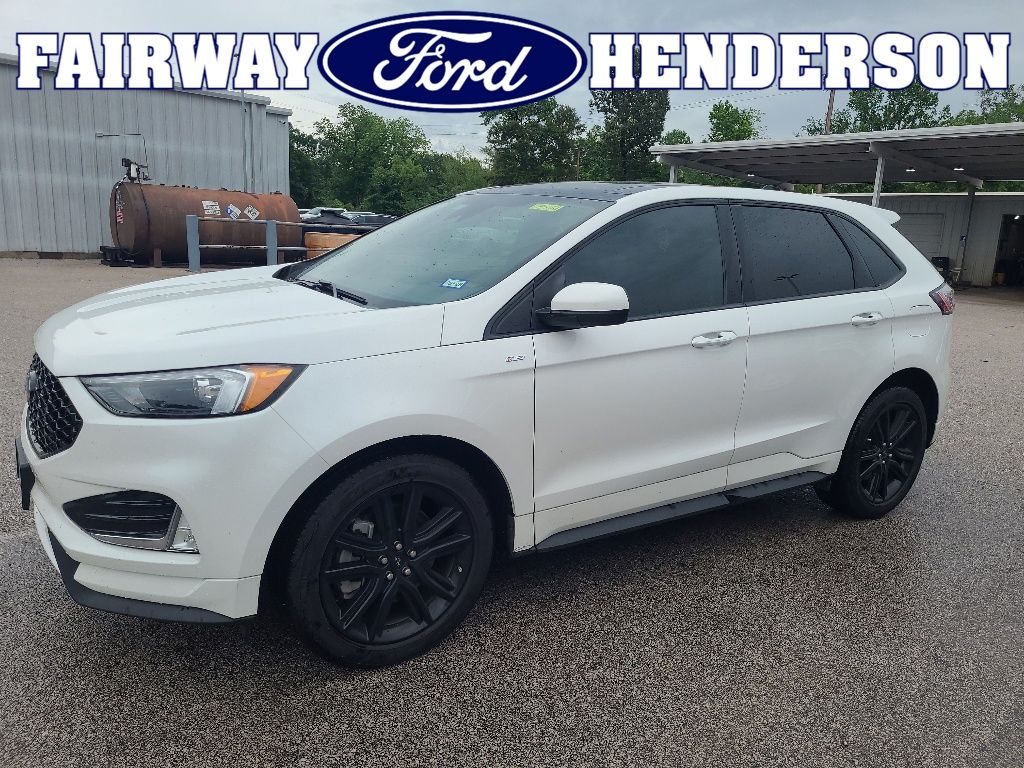 Star White Metallic Tri-Coat 2024 Ford Edge ST Line AWD SUV / Crossover All-Wheel Drive 8-Speed Automatic
