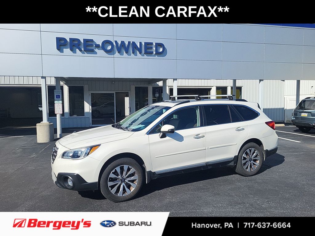 Crystal White Pearl 2017 Subaru Outback Wagon All-Wheel Drive Continuously Variable Transmission