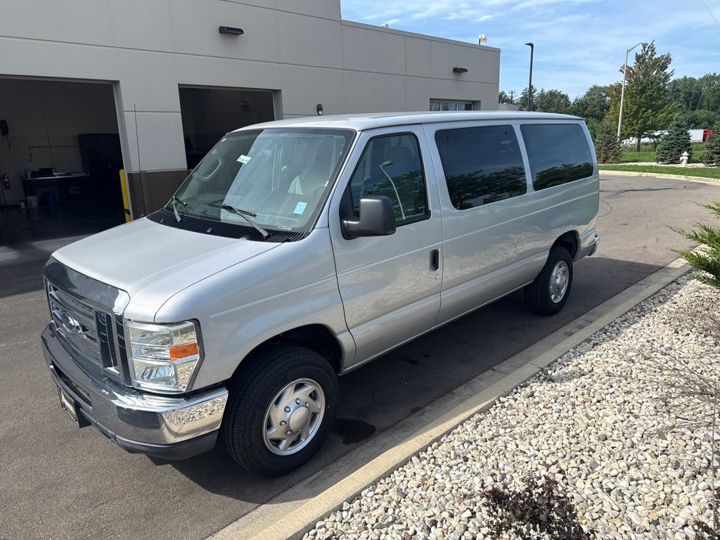 Silver 2010 Ford E-Series Van Rear-Wheel Drive 4-Speed Automatic Overdrive