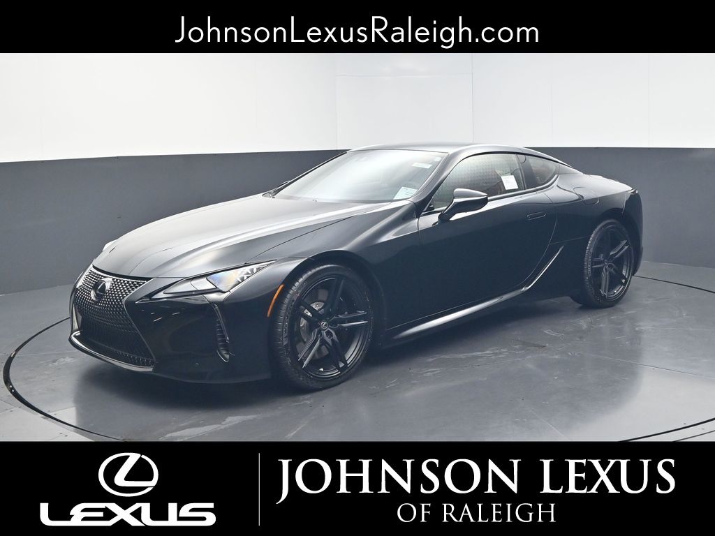 Black (Caviar) 2026 Lexus LC 500 Coupe RWD Coupe Rear-Wheel Drive Automatic