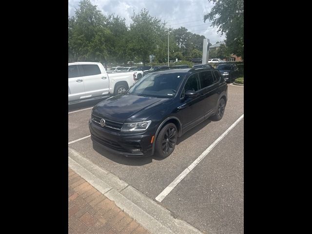Deep Black 2021 Volkswagen Tiguan SUV / Crossover Front-Wheel Drive 8-Speed Automatic