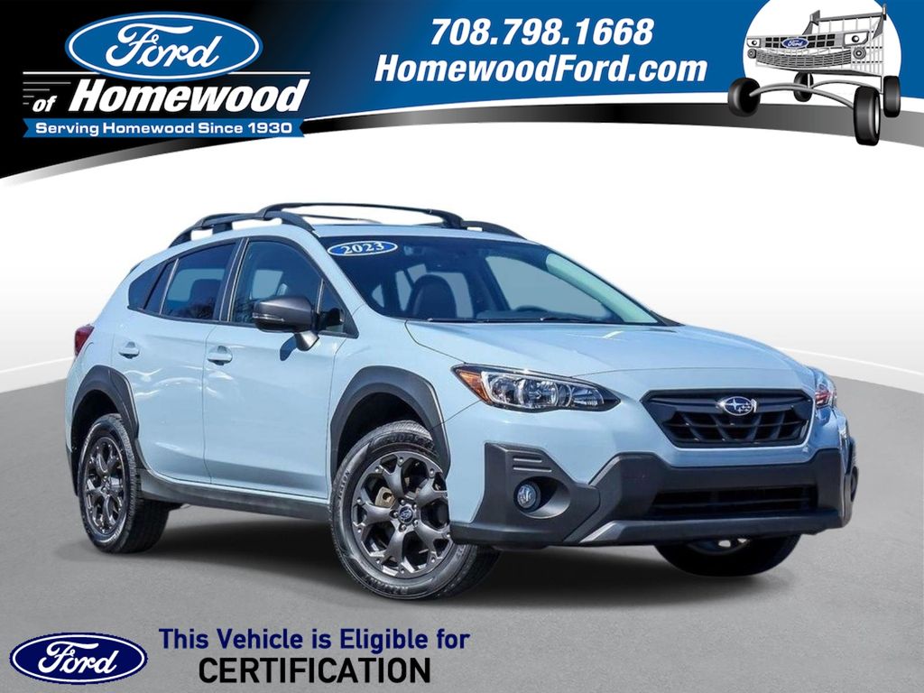 Cool Gray Khaki 2021 Subaru Crosstrek Sport AWD SUV / Crossover All-Wheel Drive Continuously Variable Transmission