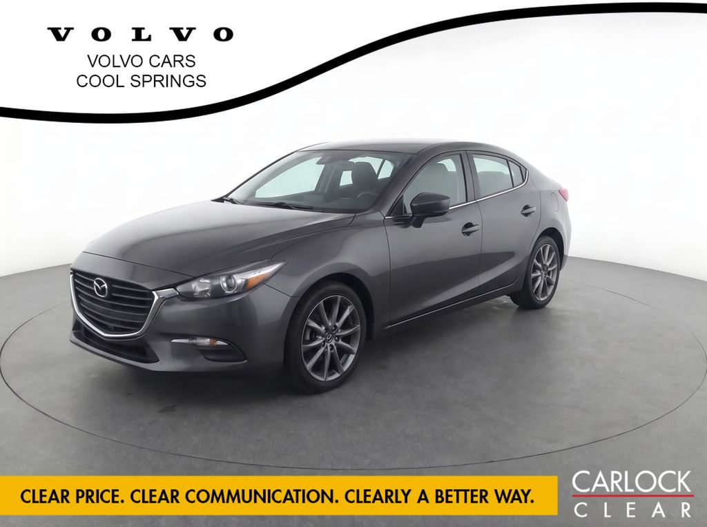 Machine Gray Metallic 2018 Mazda MAZDA3 Touring Sedan Front-Wheel Drive 6-Speed Automatic