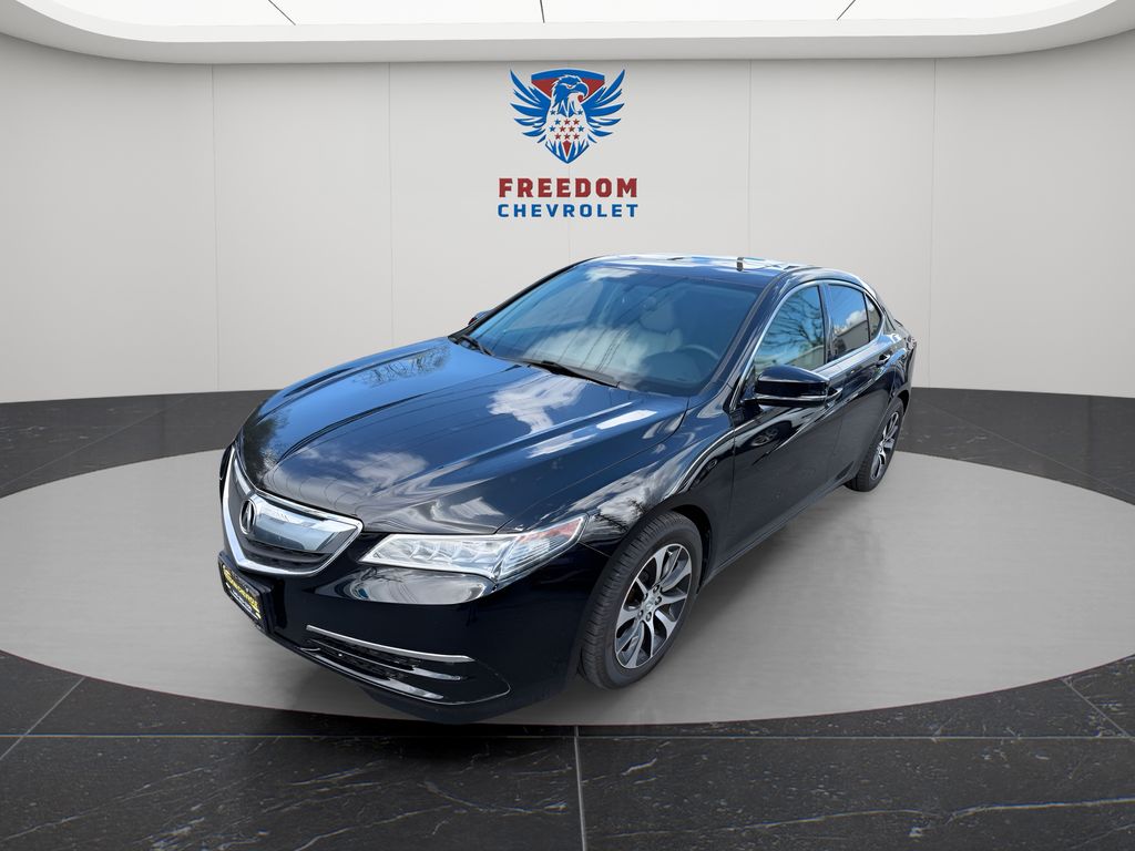 Black 2016 Acura TLX FWD Sedan Front-Wheel Drive 8-Speed Dual Clutch