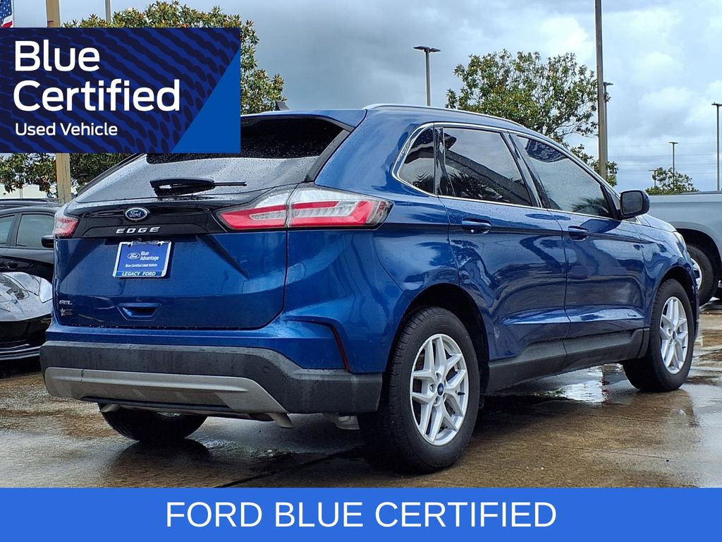 2021 Ford Edge SEL Blue at Cook Ford