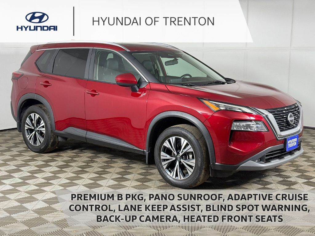 Red (Scarlet Ember Tintcoat) 2023 Nissan Rogue SUV / Crossover All-Wheel Drive Continuously Variable Transmission