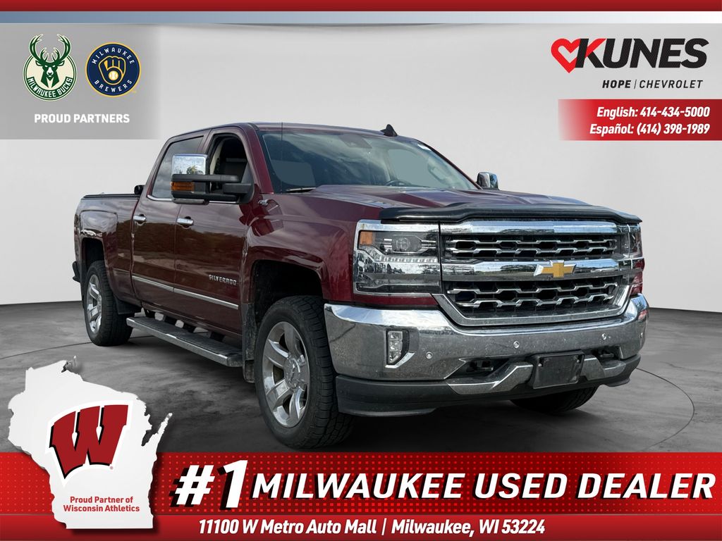 2017 Chevrolet Silverado 1500 LTZ Crew Cab 4WD