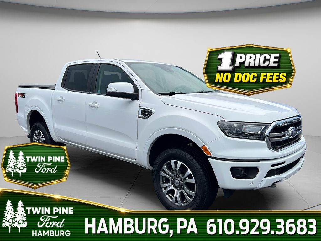 Oxford White 2019 Ford Ranger Pickup Truck Four-Wheel Drive Automatic