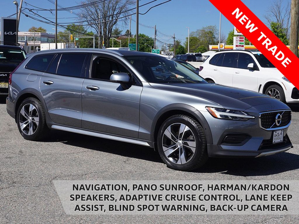 Gray 2020 Volvo V60 Cross Country T5 AWD Wagon All-Wheel Drive Automatic