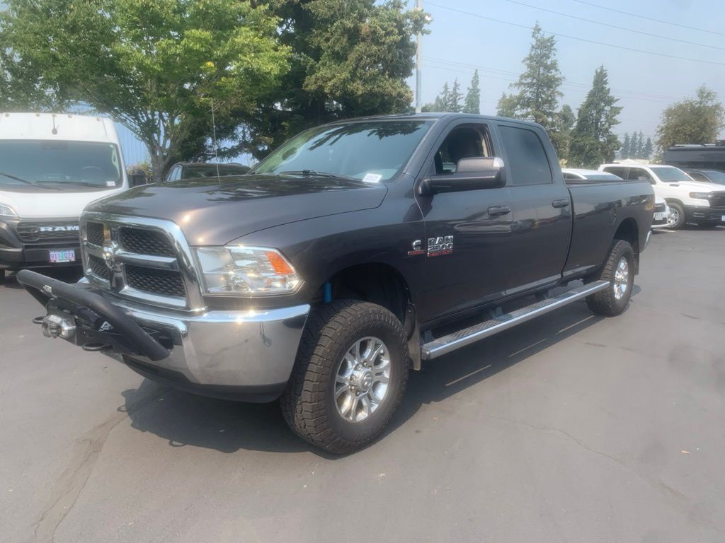 Gray (Granite Crystal Metallic Clearcoat) 2017 RAM 2500 Pickup Truck Four-Wheel Drive 6-Speed Automatic