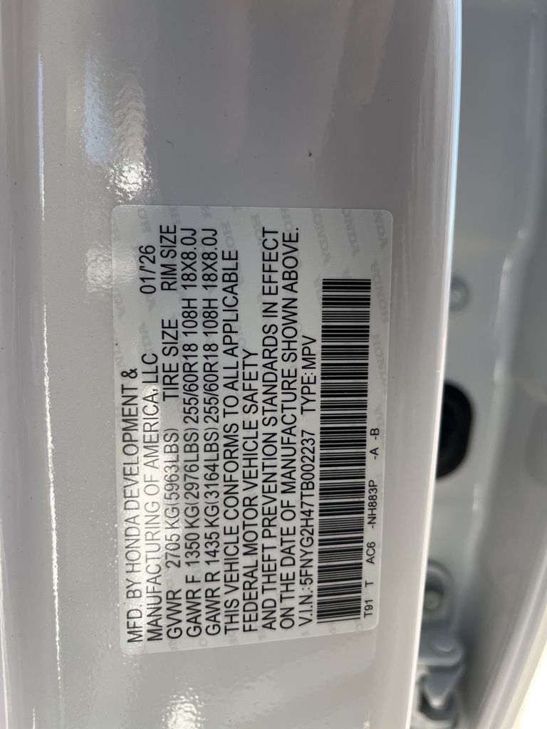 Thumbnail: 2026 Honda Pilot - 5