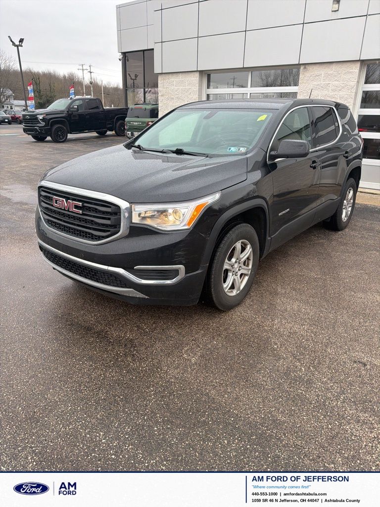 Black (Ebony Twilight Metallic) 2019 GMC Acadia SLE-1 AWD SUV / Crossover Four-Wheel Drive 6-Speed Automatic