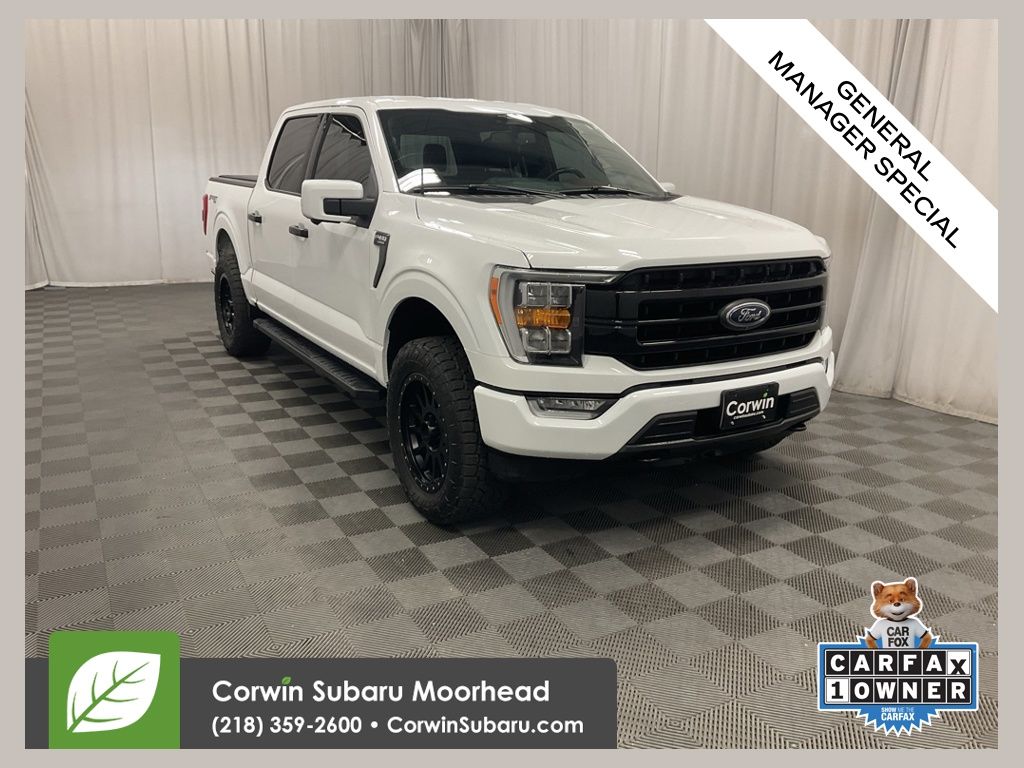 Oxford White 2023 Ford F-150 Pickup Truck Four-Wheel Drive Automatic