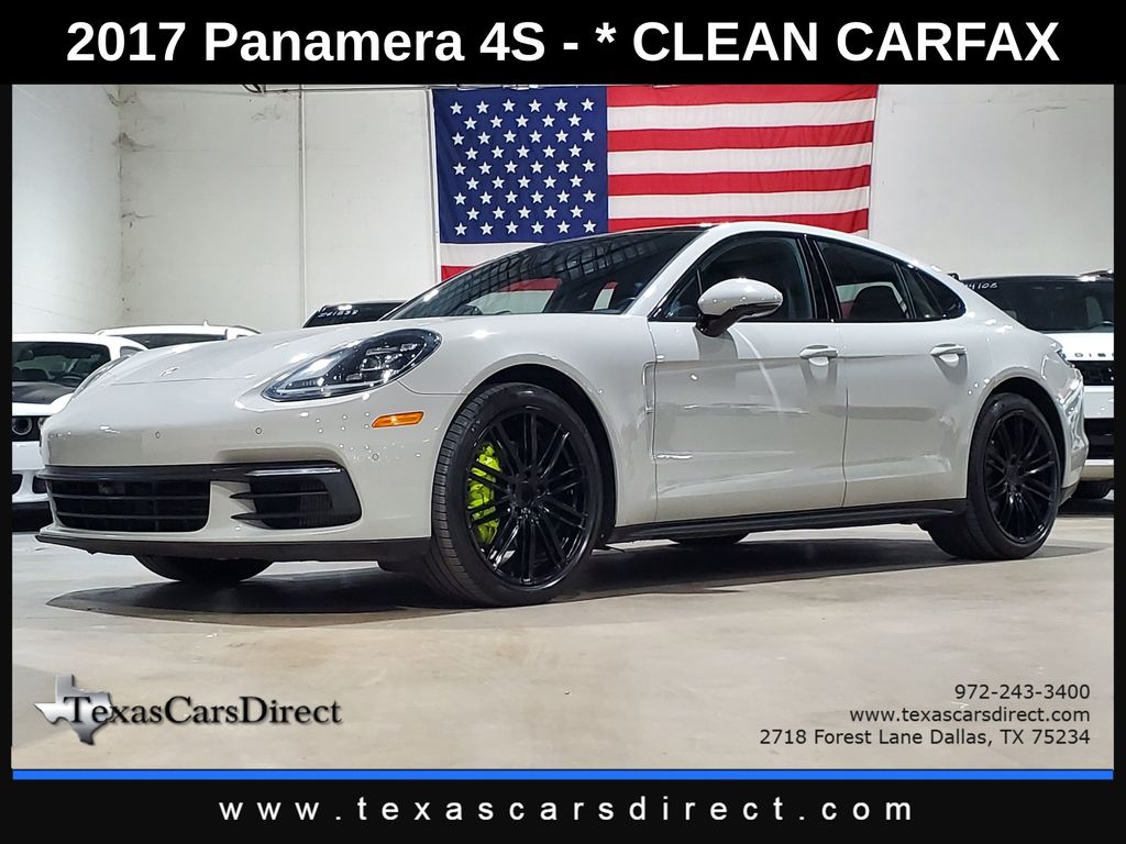 Chalk 2017 Porsche Panamera Sedan All-Wheel Drive 8-Speed Automatic