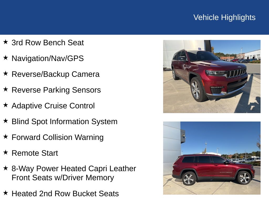 2021 Jeep Grand Cherokee L Limited 4x4