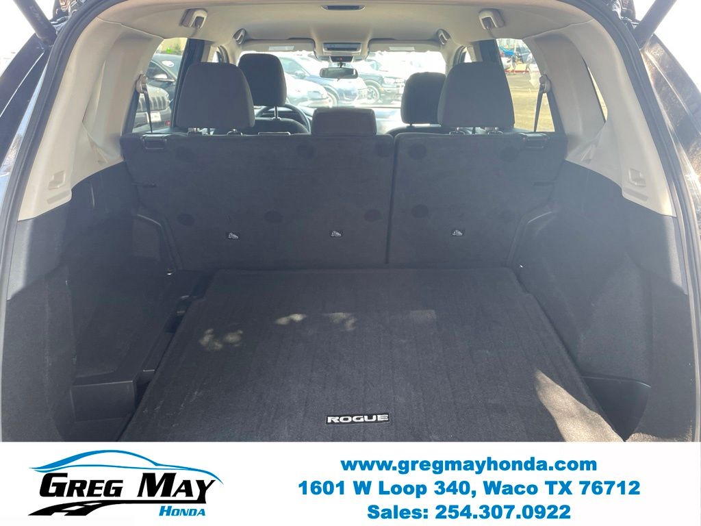 2025 Nissan Rogue SV Black at Greg May Honda