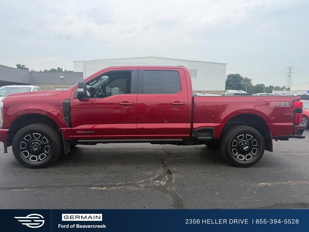 Used 2025 Red Ford Platinum image 5