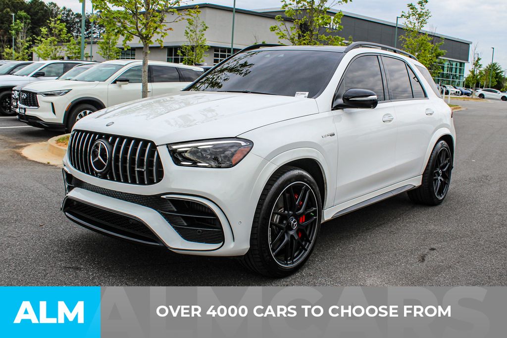 Used 2024 White Mercedes-Benz GLE 63 S AMG® image 3