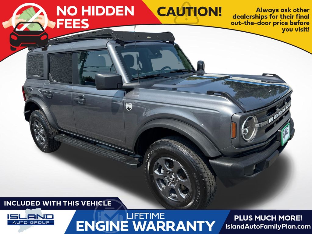 Gray Metallic 2021 Ford Bronco SUV / Crossover Four-Wheel Drive Automatic