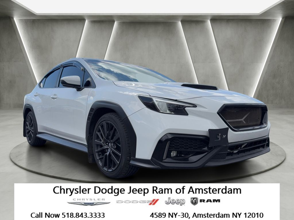 Ceramic White 2023 Subaru WRX Sedan All-Wheel Drive 6-Speed Manual