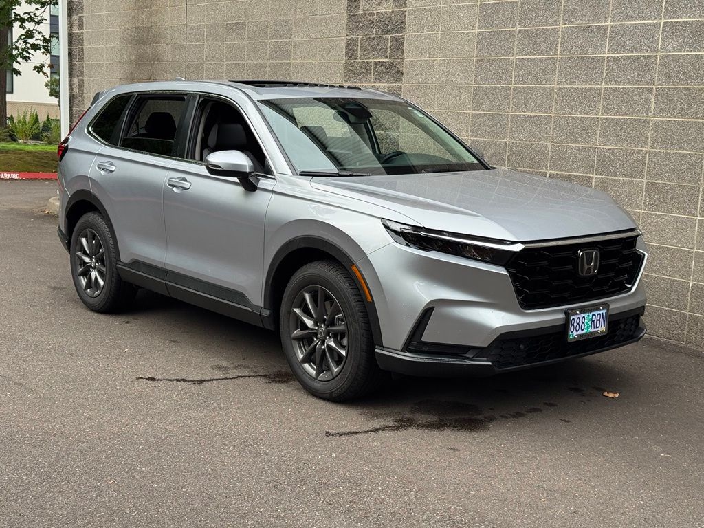 Solar Silver Metallic 2026 Honda CR-V SUV / Crossover All-Wheel Drive Continuously Variable Transmission