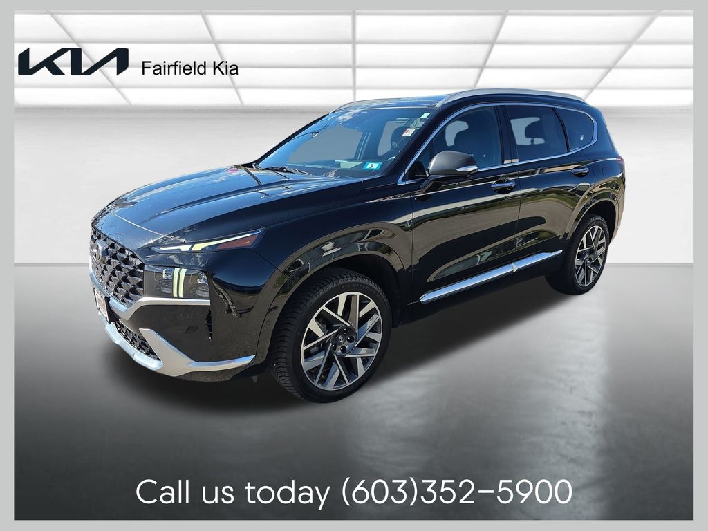 Twilight Black 2022 Hyundai Santa Fe Calligraphy AWD SUV / Crossover All-Wheel Drive Automatic