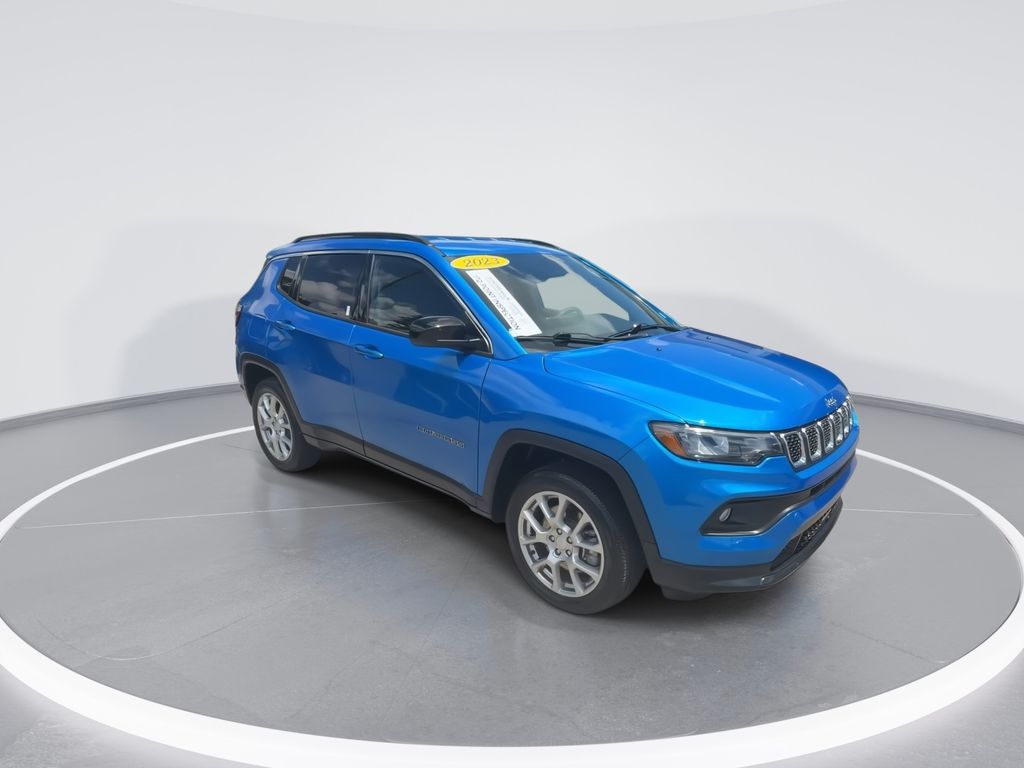 Certified Used 2023 Blue Jeep Latitude Lux image 2