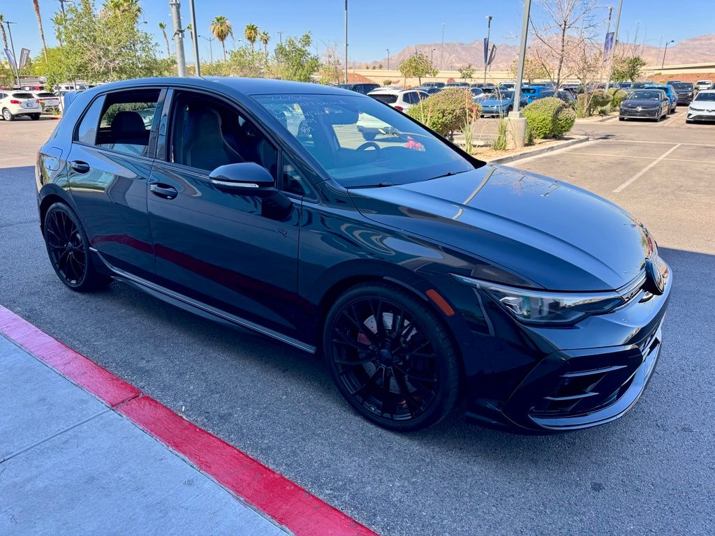 Black 2025 Volkswagen Golf R Hatchback All-Wheel Drive 7-Speed Dual Clutch