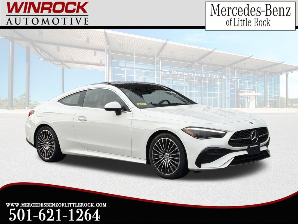 Polar White 2025 Mercedes-Benz CLE Coupe All-Wheel Drive 9-Speed Automatic