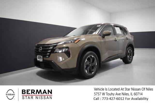 Baja Storm Metallic 2024 Nissan Rogue SV AWD SUV / Crossover All-Wheel Drive Continuously Variable Transmission