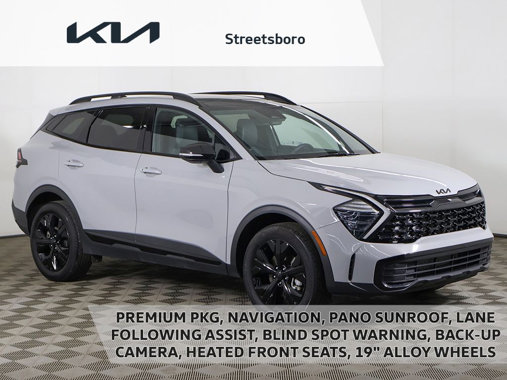 Wolf Gray 2025 Kia Sportage SUV / Crossover All-Wheel Drive 8-Speed Automatic