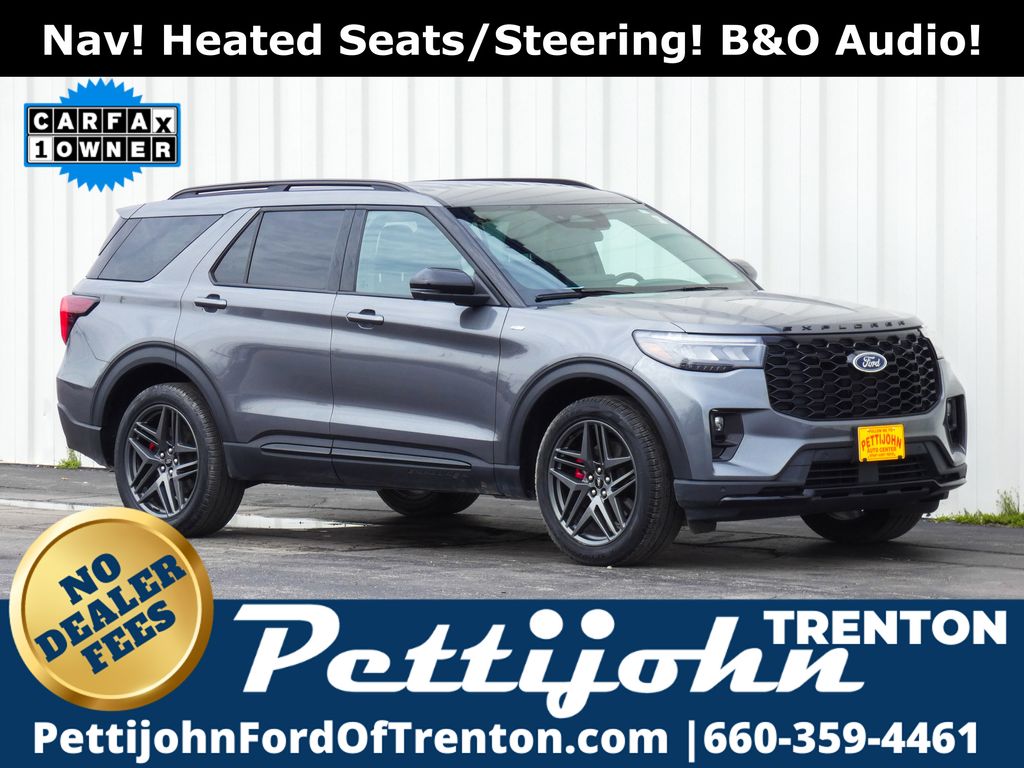 Gray Metallic 2025 Ford Explorer ST-Line AWD SUV / Crossover All-Wheel Drive Automatic