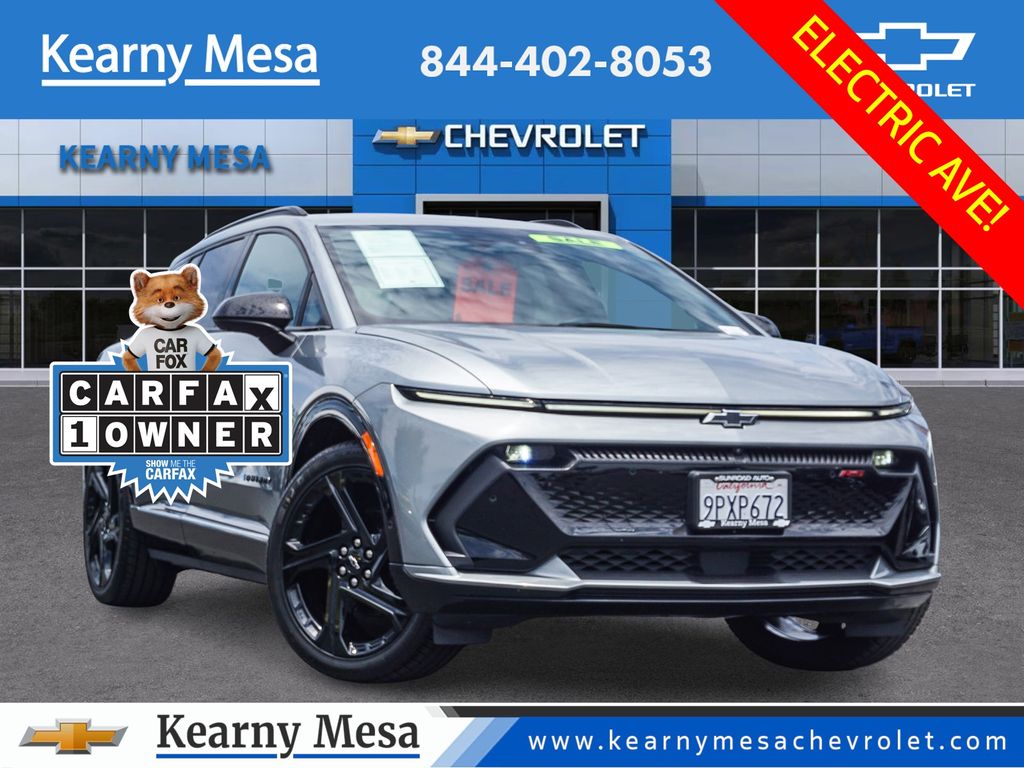 Sterling Gray Metallic 2024 Chevrolet Equinox EV SUV / Crossover Front-Wheel Drive 1-Speed Automatic