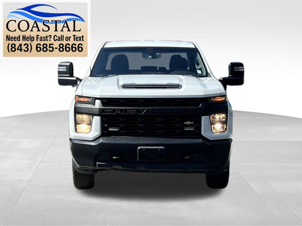 2021 Chevrolet Silverado 2500HD Work Truck White at Coastal Chevrolet Cadillac