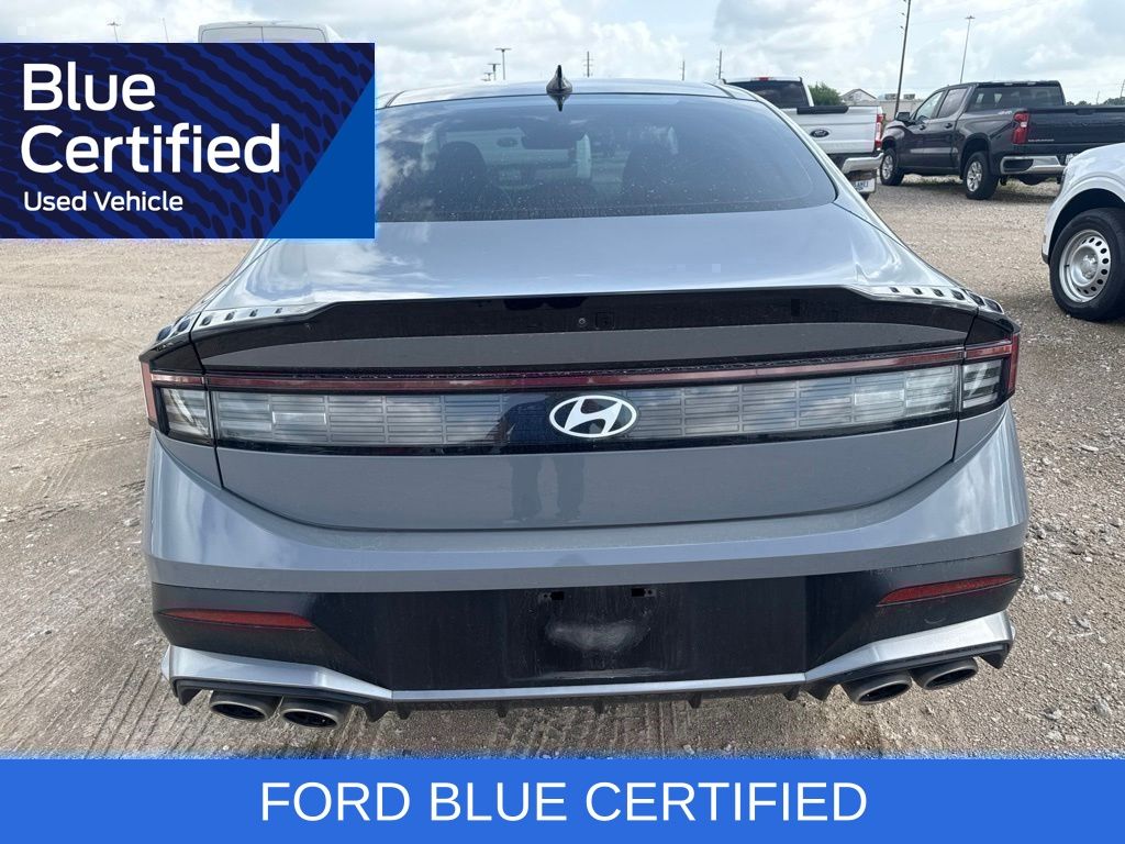 2024 Hyundai Sonata N Line Blue at Wharton Chevrolet GMC