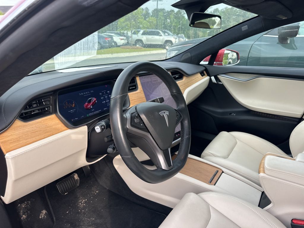 2020 Red Multi-Coat Tesla Model S Long Range AWD Hatchback