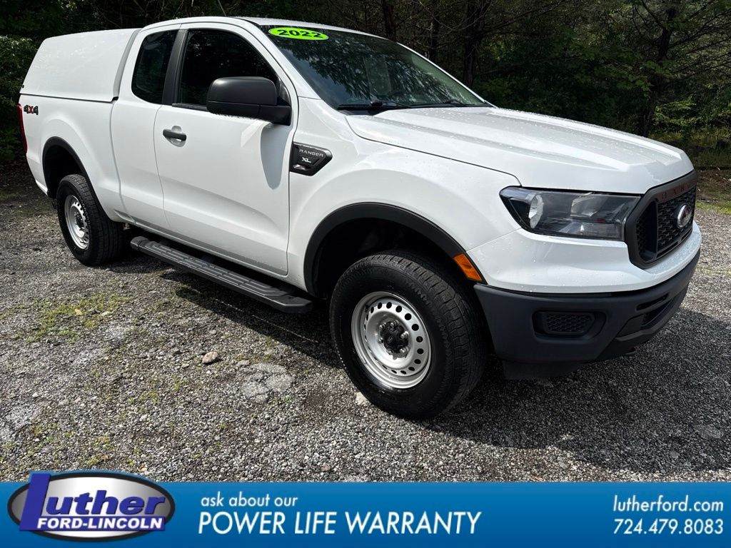 Oxford White 2022 Ford Ranger Pickup Truck Four-Wheel Drive Automatic